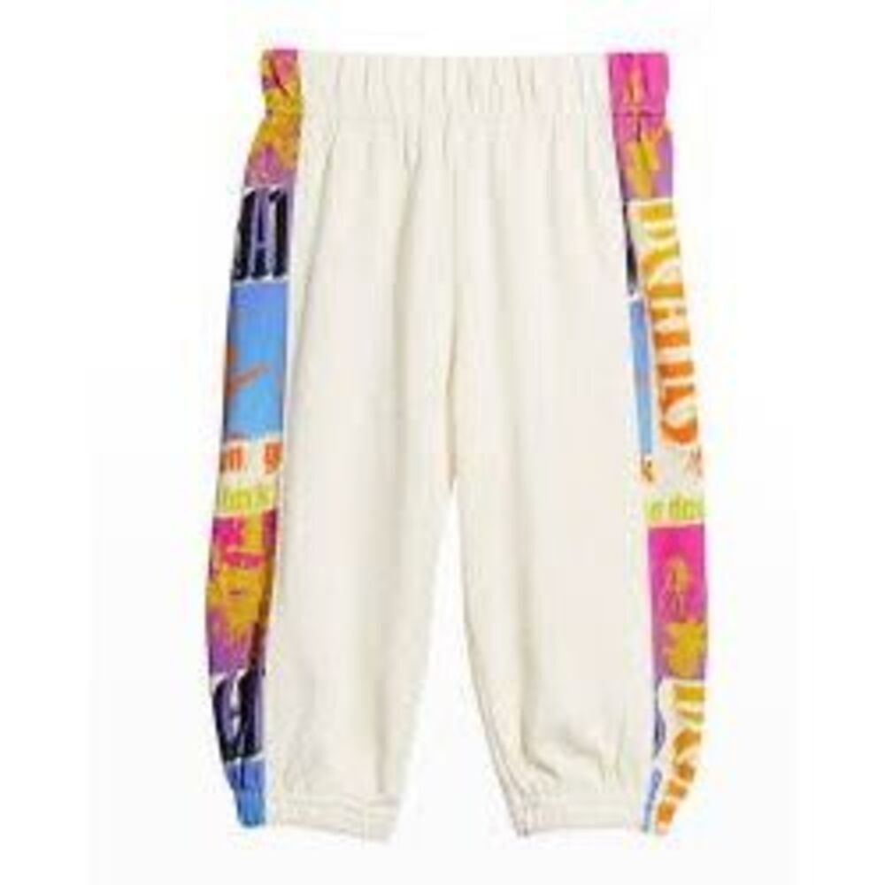 NWT Stella McCartney Kids special edition Beatles Album Graphic Fleece Jogger Pa